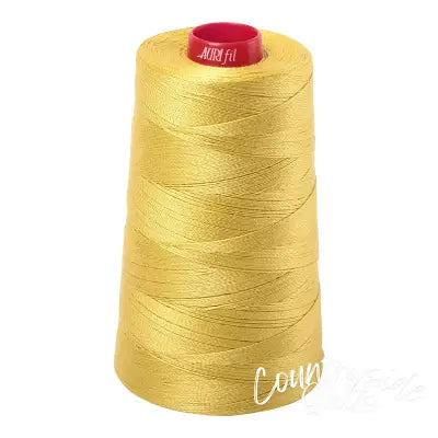 Mako Cotton Embroidery Thread 12wt 1931yds Gold Yellow