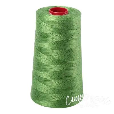 Mako Cotton Embroidery Thread 12wt 1931yds Grass Green