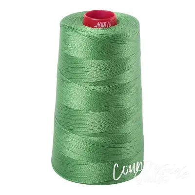 Mako Cotton Embroidery Thread 12wt 1931yds Green Yellow