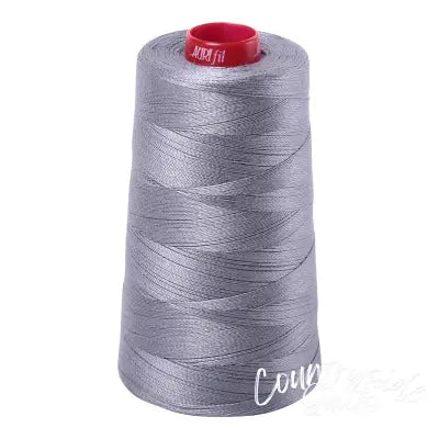 Mako Cotton Embroidery Thread 12wt 1931yds Grey