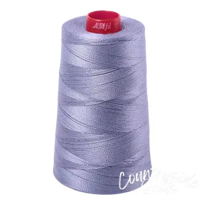 Mako Cotton Embroidery Thread 12wt 1931yds Grey Violet