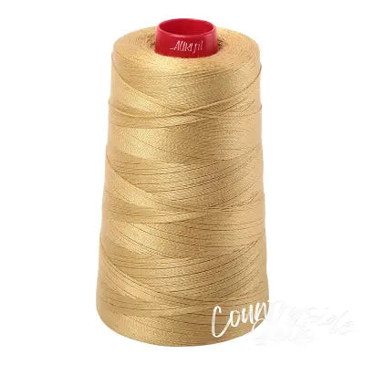 Mako Cotton Embroidery Thread 12wt 1931yds Light Brass