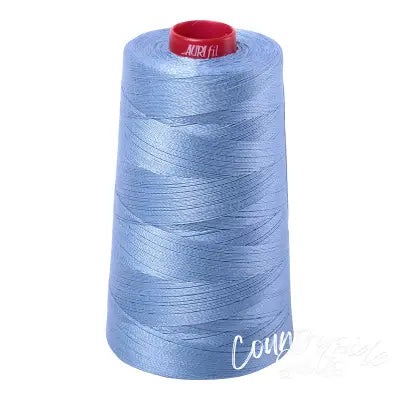 Mako Cotton Embroidery Thread 12wt 1931yds Light Delft Blue