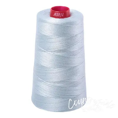 Mako Cotton Embroidery Thread 12wt 1931yds Light Grey Blue