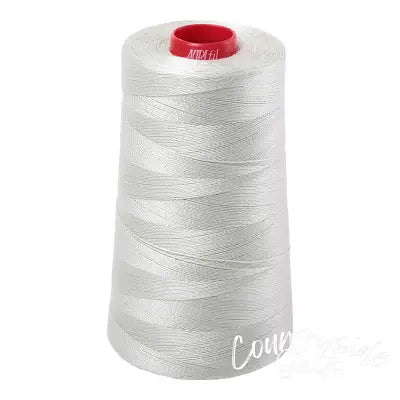 Mako Cotton Embroidery Thread 12wt 1931yds Light Grey Green