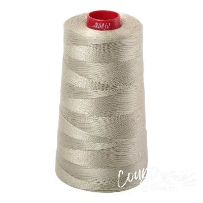 Mako Cotton Embroidery Thread 12wt 1931yds Light Military Green