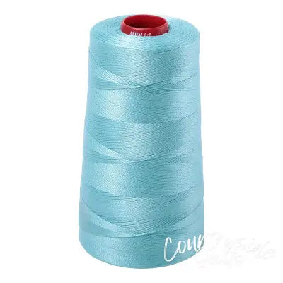 Mako Cotton Embroidery Thread 12wt 1931yds Light Turquoise