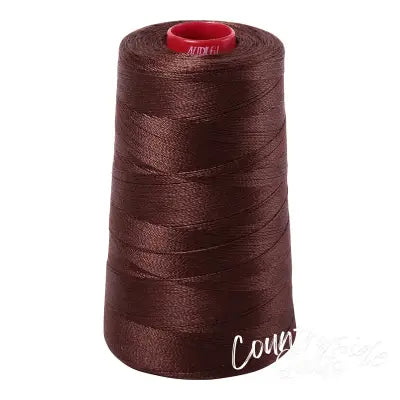 Mako Cotton Embroidery Thread 12wt 1931yds Medium Bark