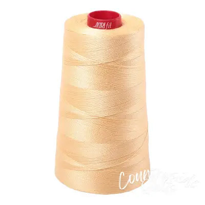 Mako Cotton Embroidery Thread 12wt 1931yds Medium Butter