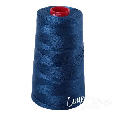 Mako Cotton Embroidery Thread 12wt 1931yds Medium Delft Blue