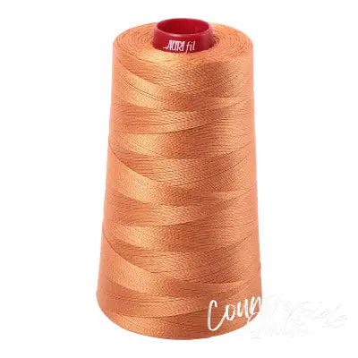 Mako Cotton Embroidery Thread 12wt 1931yds Medium Orange