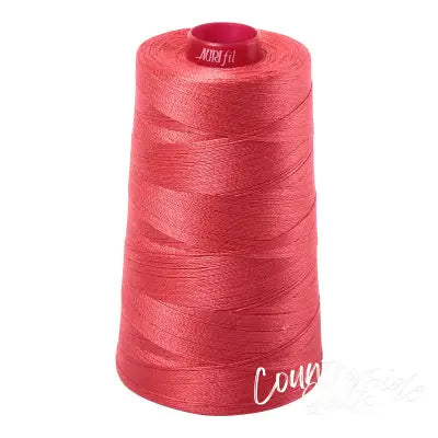 Mako Cotton Embroidery Thread 12wt 1931yds Medium Red