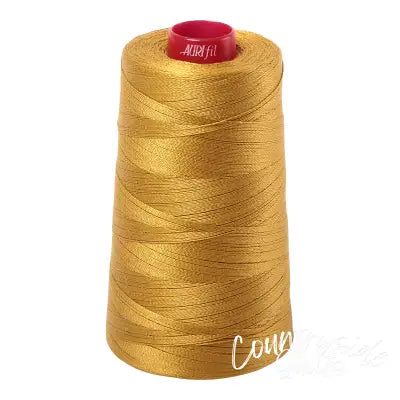 Mako Cotton Embroidery Thread 12wt 1931yds Mustard