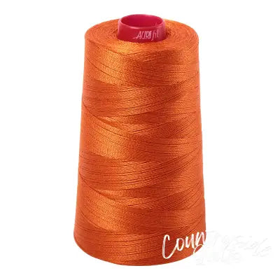 Mako Cotton Embroidery Thread 12wt 1931yds Orange