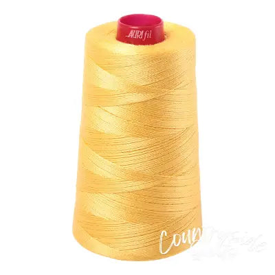 Mako Cotton Embroidery Thread 12wt 1931yds Pale Yellow