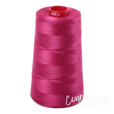 Mako Cotton Embroidery Thread 12wt 1931yds Red Plum