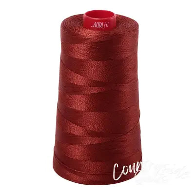 Mako Cotton Embroidery Thread 12wt 1931yds Rust