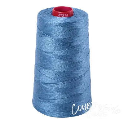 Mako Cotton Embroidery Thread 12wt 1931yds Wedgewood