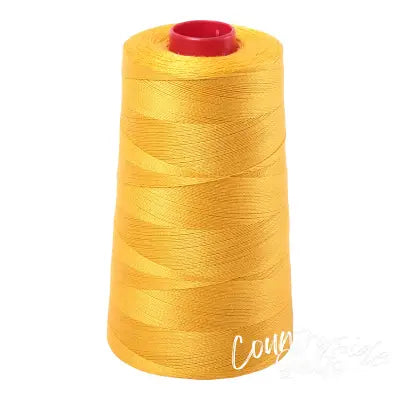 Mako Cotton Embroidery Thread 12wt 1931yds Yellow