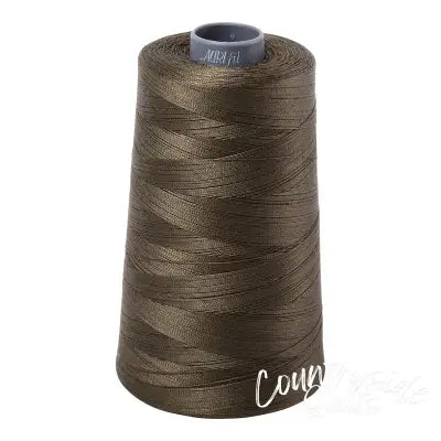 Mako Cotton Embroidery Thread 28wt 3609yds Army Green