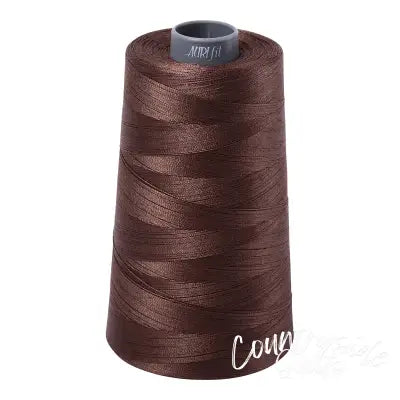 Mako Cotton Embroidery Thread 28wt 3609yds Bark