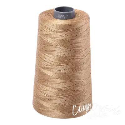 Mako Cotton Embroidery Thread 28wt 3609yds Blond Beige