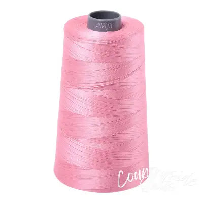 Mako Cotton Embroidery Thread 28wt 3609yds Bright Pink