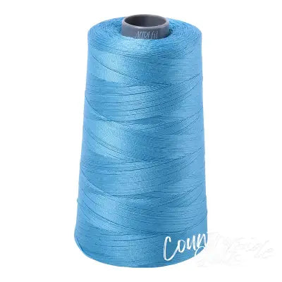 Mako Cotton Embroidery Thread 28wt 3609yds Bright Teal