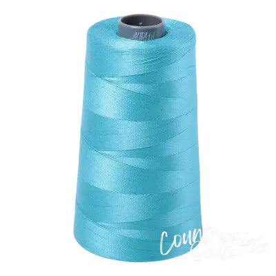 Mako Cotton Embroidery Thread 28wt 3609yds Bright Turquoise