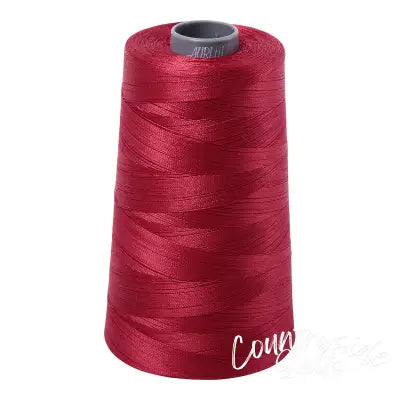 Mako Cotton Embroidery Thread 28wt 3609yds Burgundy