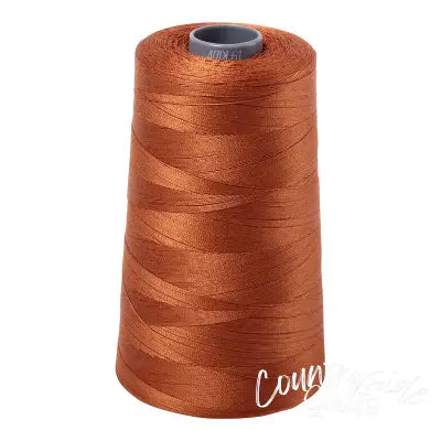 Mako Cotton Embroidery Thread 28wt 3609yds Cinnamon