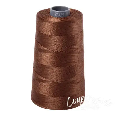 Mako Cotton Embroidery Thread 28wt 3609yds Dark Antique Gold