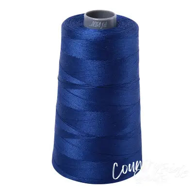 Mako Cotton Embroidery Thread 28wt 3609yds Dark Delft Blue