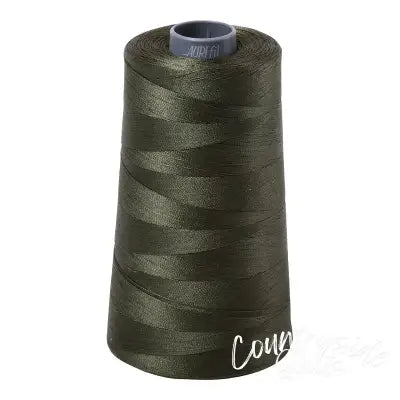 Mako Cotton Embroidery Thread 28wt 3609yds Dark Green