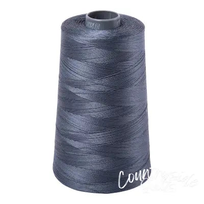 Mako Cotton Embroidery Thread 28wt 3609yds Dark Grey