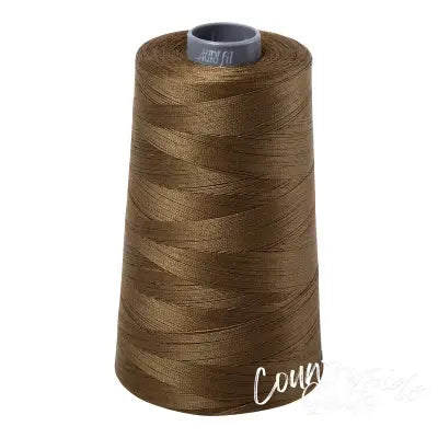 Mako Cotton Embroidery Thread 28wt 3609yds Dark Olive