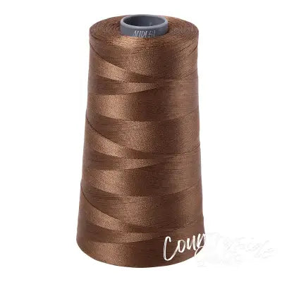 Mako Cotton Embroidery Thread 28wt 3609yds Dark Sandstone