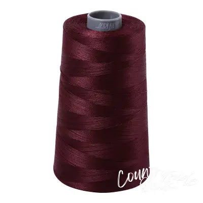 Mako Cotton Embroidery Thread 28wt 3609yds Dark Wine