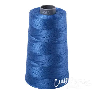 Mako Cotton Embroidery Thread 28wt 3609yds Delft Blue