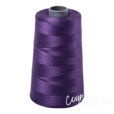 Mako Cotton Embroidery Thread 28wt 3609yds Eggplant
