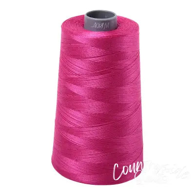 Mako Cotton Embroidery Thread 28wt 3609yds Fuchsia