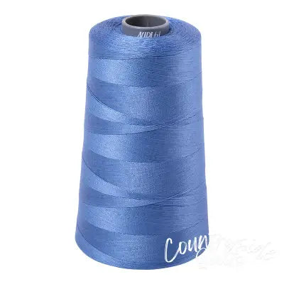 Mako Cotton Embroidery Thread 28wt 3609yds Light Blue Violet