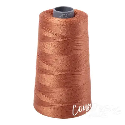 Mako Cotton Embroidery Thread 28wt 3609yds Light Chestnut