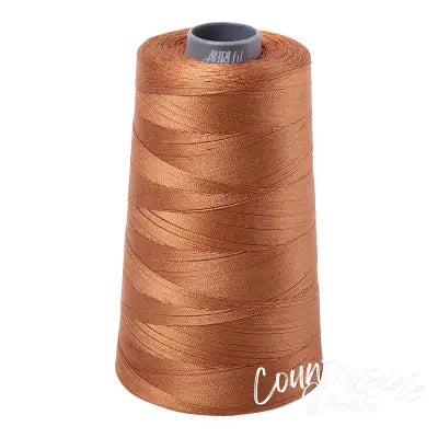 Mako Cotton Embroidery Thread 28wt 3609yds Light Cinnamon