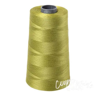 Mako Cotton Embroidery Thread 28wt 3609yds Light Leaf Green