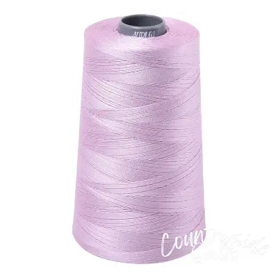 Mako Cotton Embroidery Thread 28wt 3609yds Light Lilac