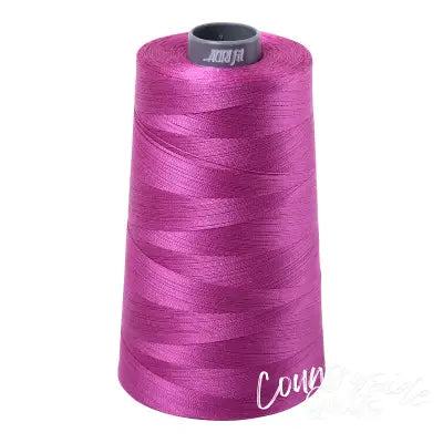 Mako Cotton Embroidery Thread 28wt 3609yds Magenta