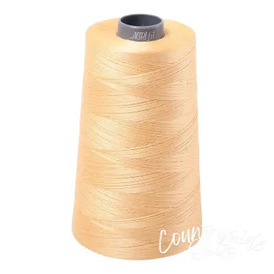 Mako Cotton Embroidery Thread 28wt 3609yds Medium Butter