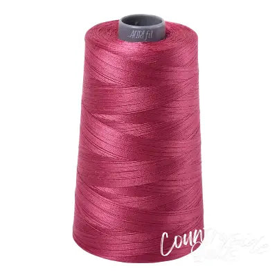 Mako Cotton Embroidery Thread 28wt 3609yds Medium Carmine Red