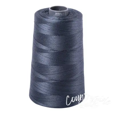 Mako Cotton Embroidery Thread 28wt 3609yds Medium Grey